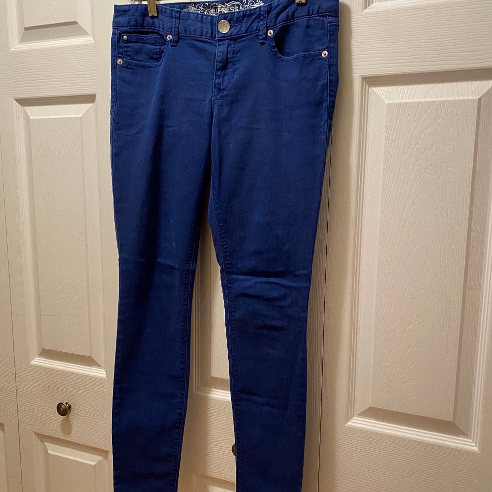 Express Legging Stella Skinny Blue Jeans - Size 6